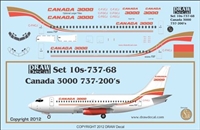 1:100 Canada 3000 Boeing 737-200