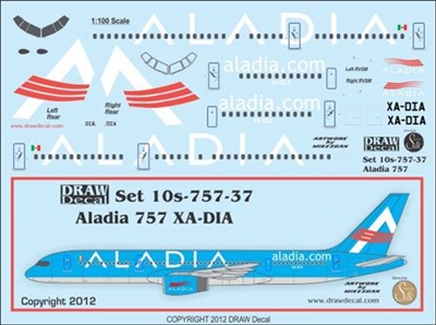 1:100 Aladia Boeing 757-200