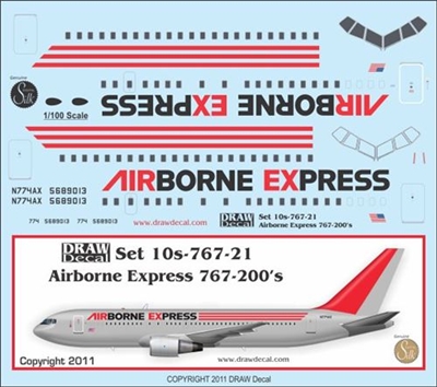 1:100 Airborne Express Boeing 767-200
