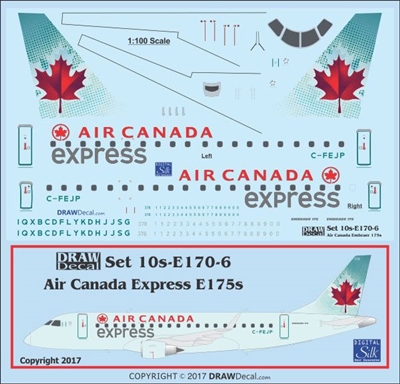 1:100 Air Canada Express Embraer 175