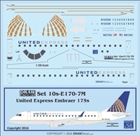 1:100 United Express Embraer 175