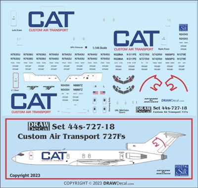 1:200 Custom Air Transport Boeing 727-200F