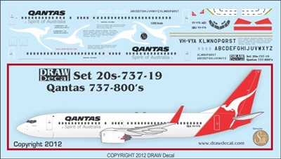 1:200 QANTAS Boeing 737-800