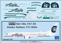 1:200 Alaska Airlines Boeing 737-900