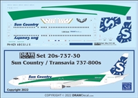 1:200 Sun Country / Transavia Boeing 737-800