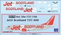 1:200 Jet2 Scotland Boeing 737-300