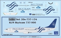 1:200 KLM 'Skyteam' Boeing 737-900