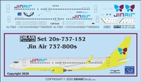 1:200 Jin Air Boeing 737-800