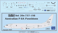 1:200 Royal Australian Air Force Boeing P-8A Poseidon