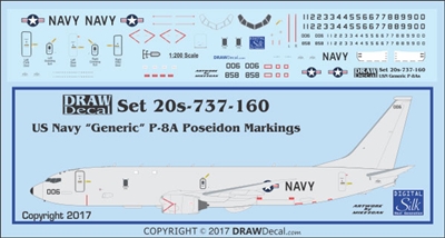 1:200 US Navy Boeing P-8A Poseidon (generic)