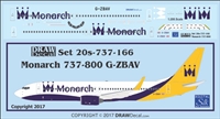 1:200 Monarch Airlines Boeing 737-800