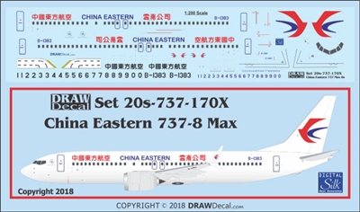 1:200 China Eastern Boeing 737-MAX8