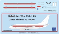 1:200 Janet Boeing 737-600