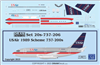 1:200 US Air (1989 cs)  Boeing 737-200