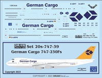 1:200 German Cargo Boeing 747-230F