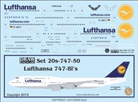 1:200 Lufthansa Boeing 747-8I