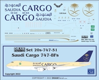 1:200 Saudia Cargo Boeing 747-8F