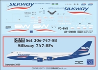 1:200 Silkway Cargo Boeing 747-8F