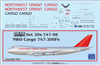 1:200 Northwest Orient Cargo Boeing 747-200F