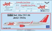 1:200 Jet2 'Friendly Low Fares' Boeing 757-200