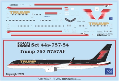 1:200 Trump Boeing 757-200