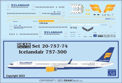 1:200 Icelandair Boeing 757-300