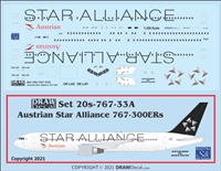 1:200 Austrian Airlines 'Star Alliance' Boeing 767-300ER