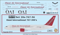 1:200 Omni Air International Boeing 767-224ER