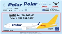 1:200 Polar Air / DHL Boeing 767-300F