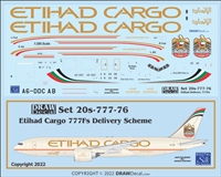 1:200 Etihad Cargo (early cs) Boeing 777-2F
