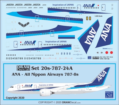 1:200 All Nippon Boeing 787-8