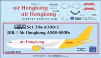1:200 Air Hong Kong / DHL Airbus A.300-600F