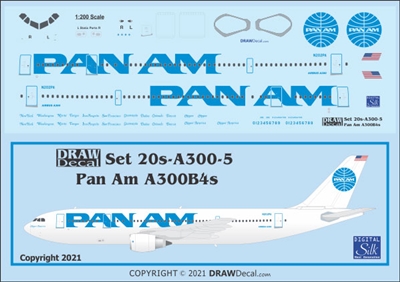 1:200 Pan Am Airbus A.300B4