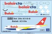 1:200 Balair CTA Airbus A.310-300