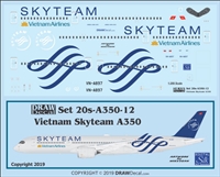1:200 Vietnam Airlines 'Skyteam' Airbus A.350-900