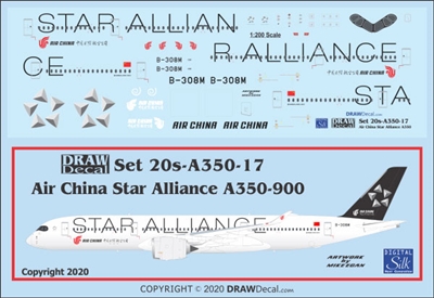 1:200 Air China 'Star Alliance' Airbus A.350-900