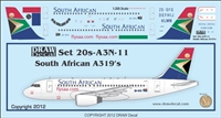 1:200 South African Airbus A.319
