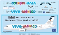 1:200 Mexicana 'Vive Mexico' Airbus A.320