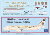 1:200 Etihad Airways Airbus A.320