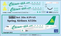 1:200 Spring Airlines Airbus A.320