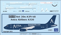 1:200 Astra Airlines Airbus A.320