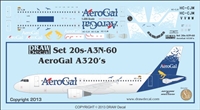 1:200 AeroGal Airbus A.320