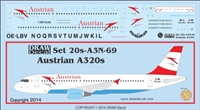 1:200 Austrian Airlines Airbus A.320