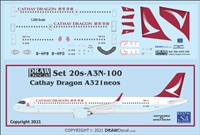 1:200 Cathay Dragon Airbus A.321NEO