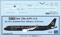 1:200 Air New Zealand 'Star Alliance' Airbus A.321NEO