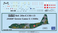 1:200 Japan Air Self Defence Force C-130H Hercules (green cs)