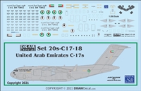 1:200 United Arab Emirates McDD C-17A Globemaster III