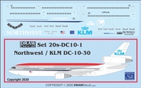 1:200 Northwest Airlines / KLM McDD DC-10-30