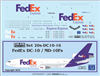 1:200 FedEx McDD DC-10, MD-10