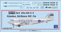 1:200 Alaska Airlines Douglas DC-3
